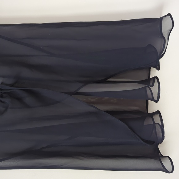 Victoria's Secret Sexy Sheer Negligee w/Bottoms M Black - Picture 4 of 16